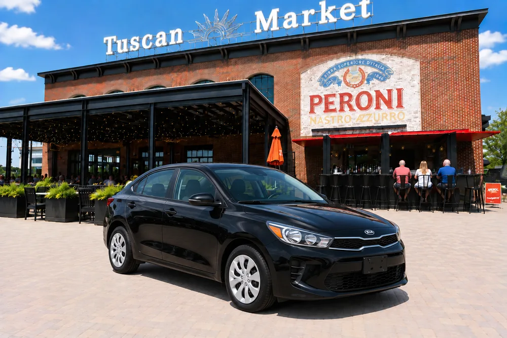 Kia Rio rental in Salem, NH