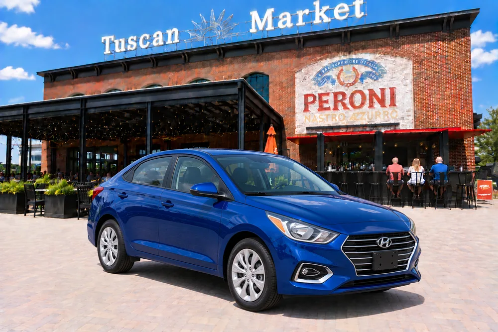 Hyundai Accent rental in Salem, NH