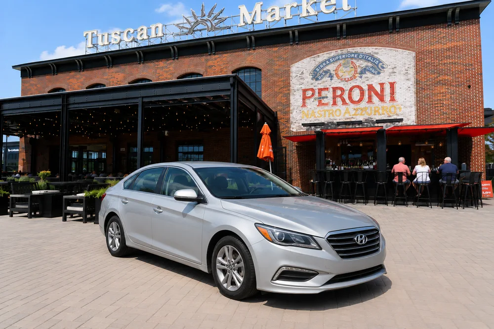 Hyundai Sonata rental in Salem, NH